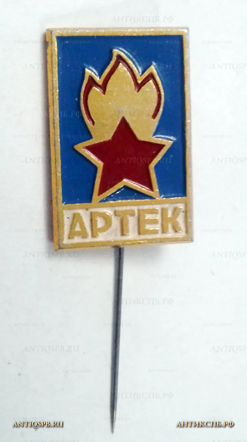 Значок "Пионерский лагерь Артек" СССР  Вт. пол. ХХ века №2020